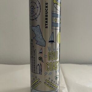 Starbucks Gold Coast Silver Tumbler